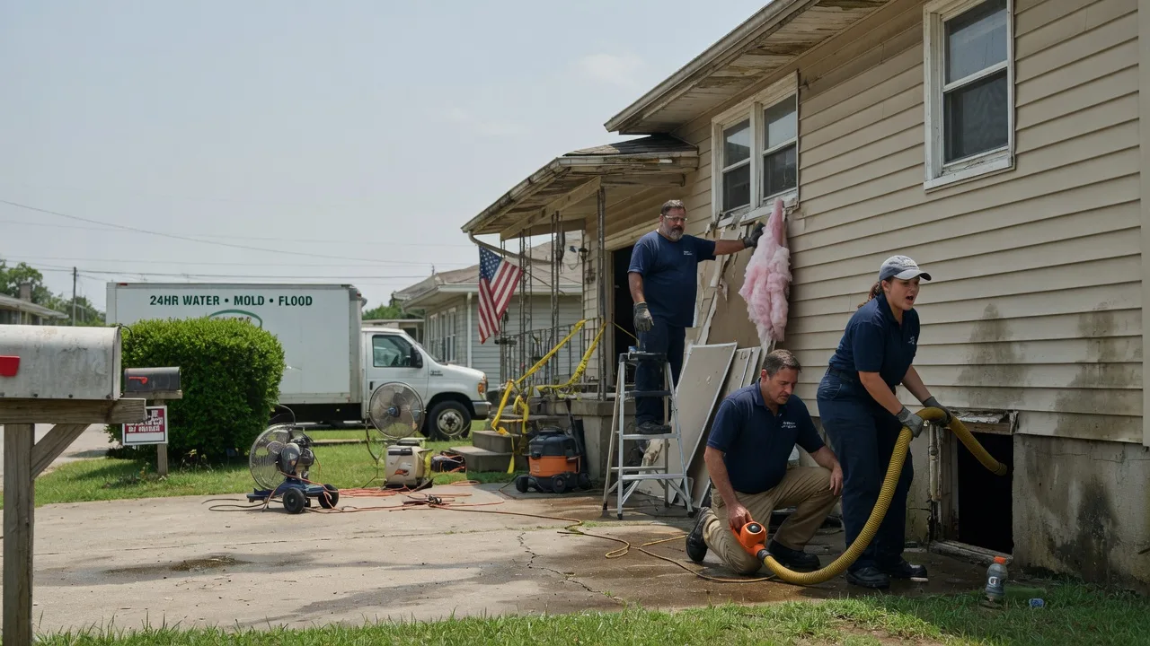 Water Damage Repair in Green, KS near me
